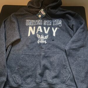 United States Navy Pullover Hoodie - Navy Heather